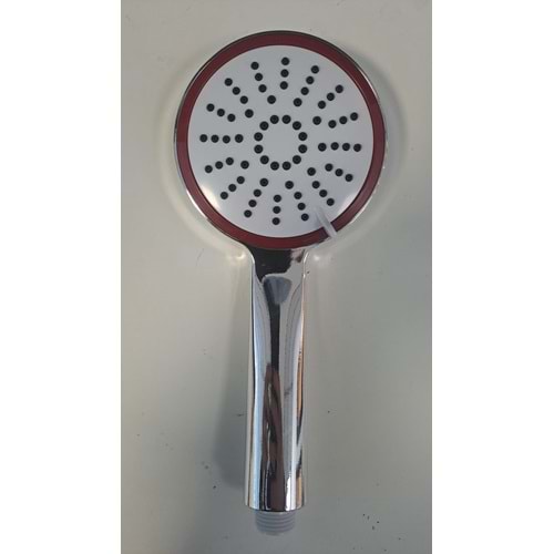 TEK DUŞ BAŞLIK UZAY - KIRMIZI ŞERİTLİ