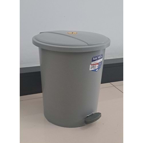 ERDEM PEDALLI ÇÖP KOVASI 3 NO 12 LT GRİ 013