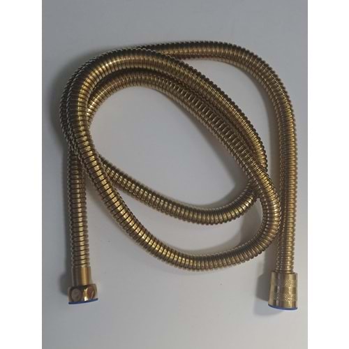 SPİRAL DUŞ HORTUMU 150 cm - GOLD ( ALTIN ) - EKONOMİK ÜRÜNDÜR