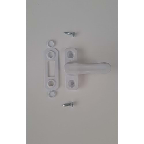 PLASTİK KAPI VE PENCERE ÇOCUK EMNİYET KİLİDİ - HIRSIZ KİLİDİ ( PLASTİK )