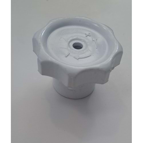 EKONOMİK SERİ - KARE YUVALI - ÇİÇEK TAHARAT VOLAN - PLASTİK BEYAZ