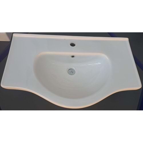 YAKAMOZ ETEJERLİ LAVABO 100cm TURAVİT