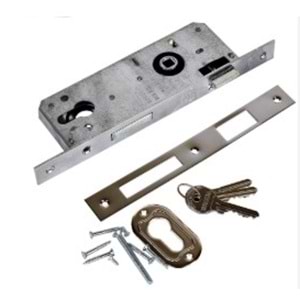 TURSAN 303 SİLİNDİRLİ DAİRE KİLİDİ - GÖMME KİLİT - 35 mm - DAİRE GİRİŞ KAPI KİLİDİ