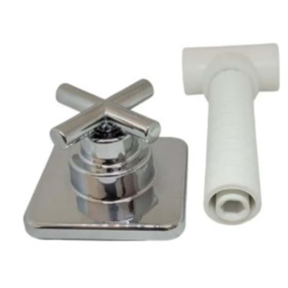 ANKASTRE AÇ KAPA VANA - ARTI METAL KROM VOLAN Ø20x1/2