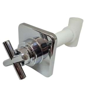 ANKASTRE AÇ KAPA VANA - ARTI METAL KROM VOLAN Ø25x1/2