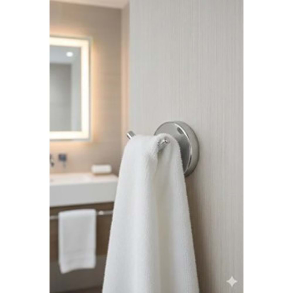 ALPER BANYO AZALEA LÜX İKİLİ ÇATAL BORNOZLUK - VAKUMLU AMBALAJ