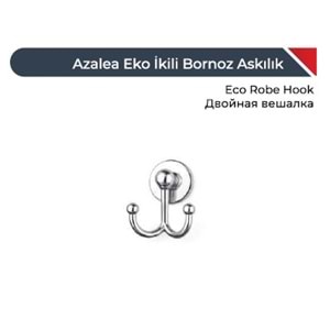 ALPER BANYO AZALEA EKO İKİLİ ÇATAL BORNOZLUK - JELATİN AMBALAJ