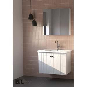 HİLTON BANYO DOLABI - EKO LAKE 80 BEYAZ