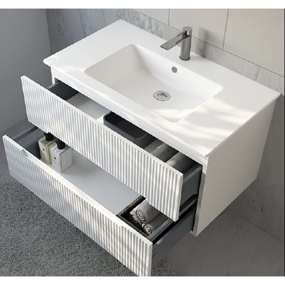 HİLTON BANYO DOLABI - İLYADA 70 MAT LAKE KUMBEJİ