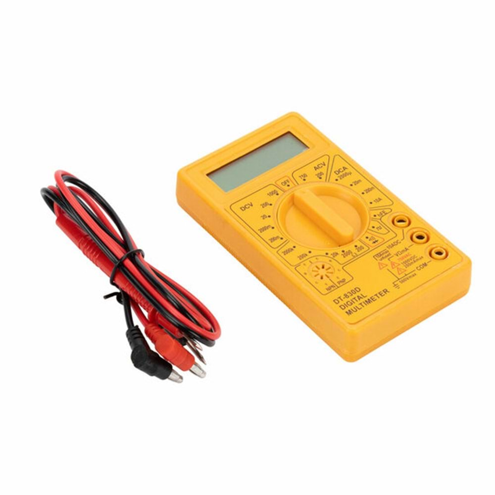 BOSSRA DİJİTAL MULTİMETRE ÖLÇÜ ALETİ ( AVOMETRE )