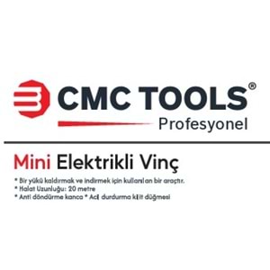 CMC MİNİ ELEKTRİKLİ VİNÇ - CARASKAL - 400-800 KG