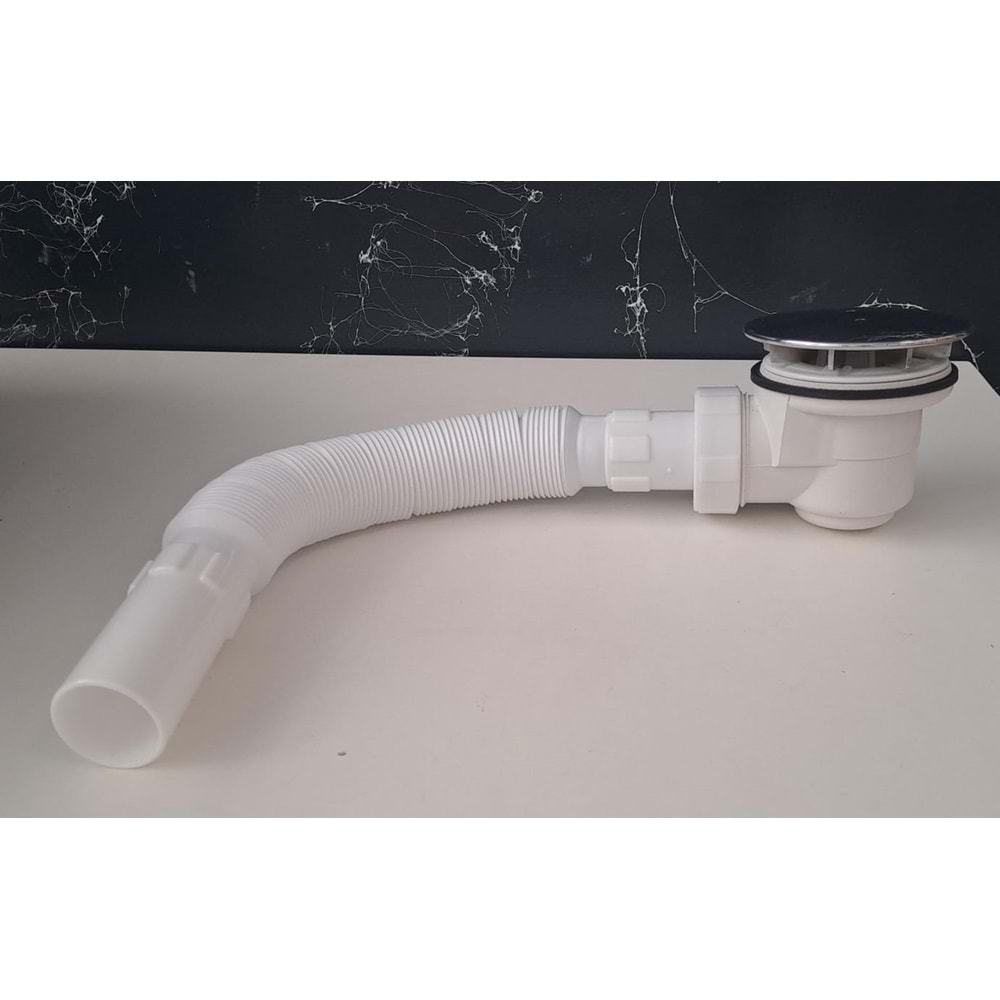 KROM DUŞ TROBLENİ TASLI KÖRÜKLÜ Ø 32 LİK ÇIKIŞLI ( ASET )