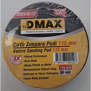 DMAX 115 LİK 60 KUM CIRT ZIMPARA ( 1 ADET FİYATIDIR )