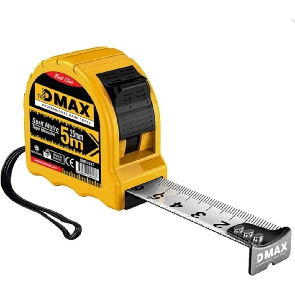 DMAX ŞERİT METRE 5mtX25mm DMX4747