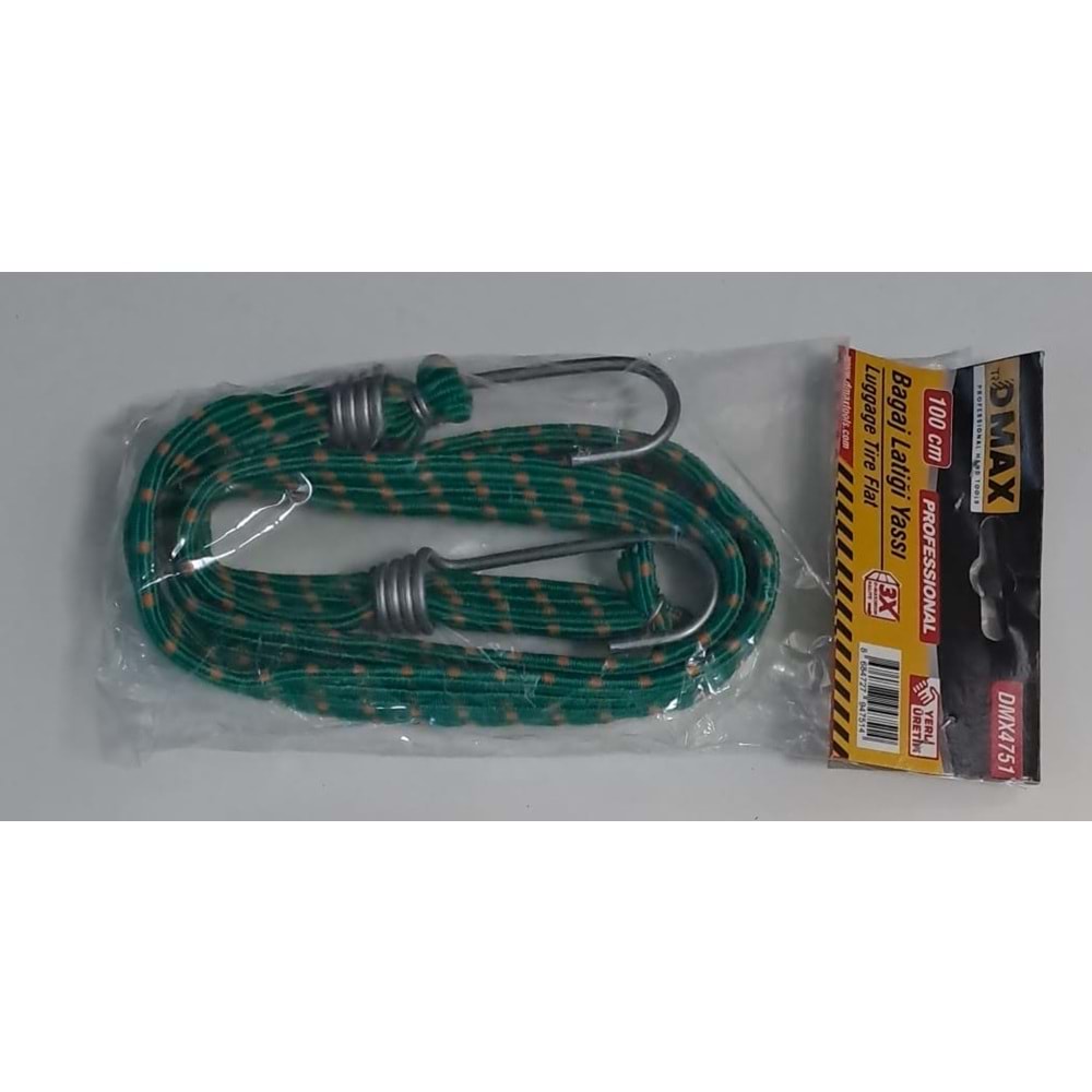 DMAX BAGAJ LASTİĞİ YASSI - DMX4751 - 100cm