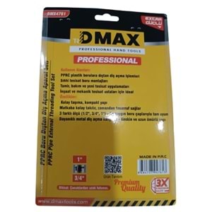 DMAX PPRC BORU DIŞTAN DİŞ AÇMA APARAT SETİ - DMX4761 - ( 1