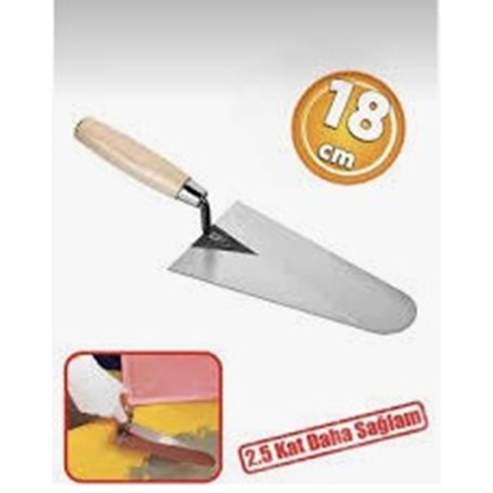 DUYAR 18 NO SIVA MALASI AHŞAP SAP ( DYR-291 )