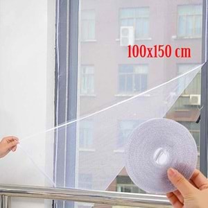 EVMONİ PENCERE SİNEKLİĞİ CIRT BANTLI 100 cm x 150 cm