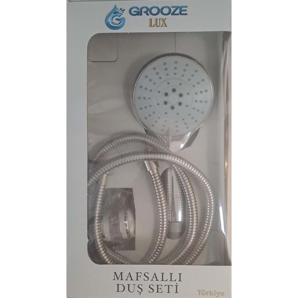 GROOZE MAFSALLI LÜX DUŞ SETİ - DUŞ TAKIMI - ZENTA - KUTU AMBALAJ