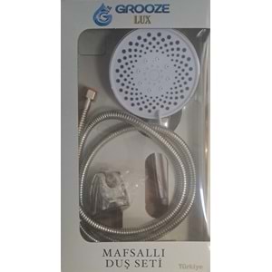 GROOZE MAFSALLI LÜX DUŞ SETİ - DUŞ TAKIMI - ALVİN - KUTU AMBALAJ