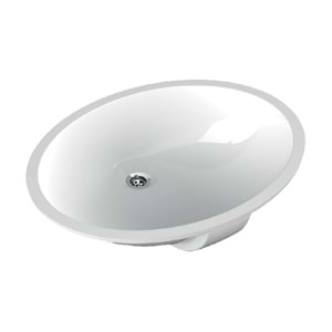 HİLTON OVAL LAVABO 37X47 TURAVİT