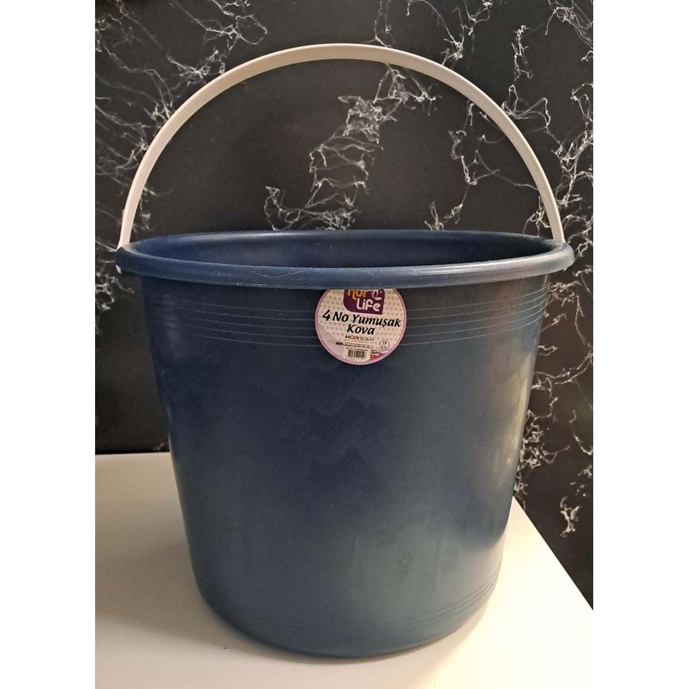 HÜRSAN TEMİZLİK KOVASI YUMUŞAK 4 NO HP014
