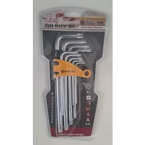 HAS-TEC 9 LU YILDIZ TORK ALYAN SETİ