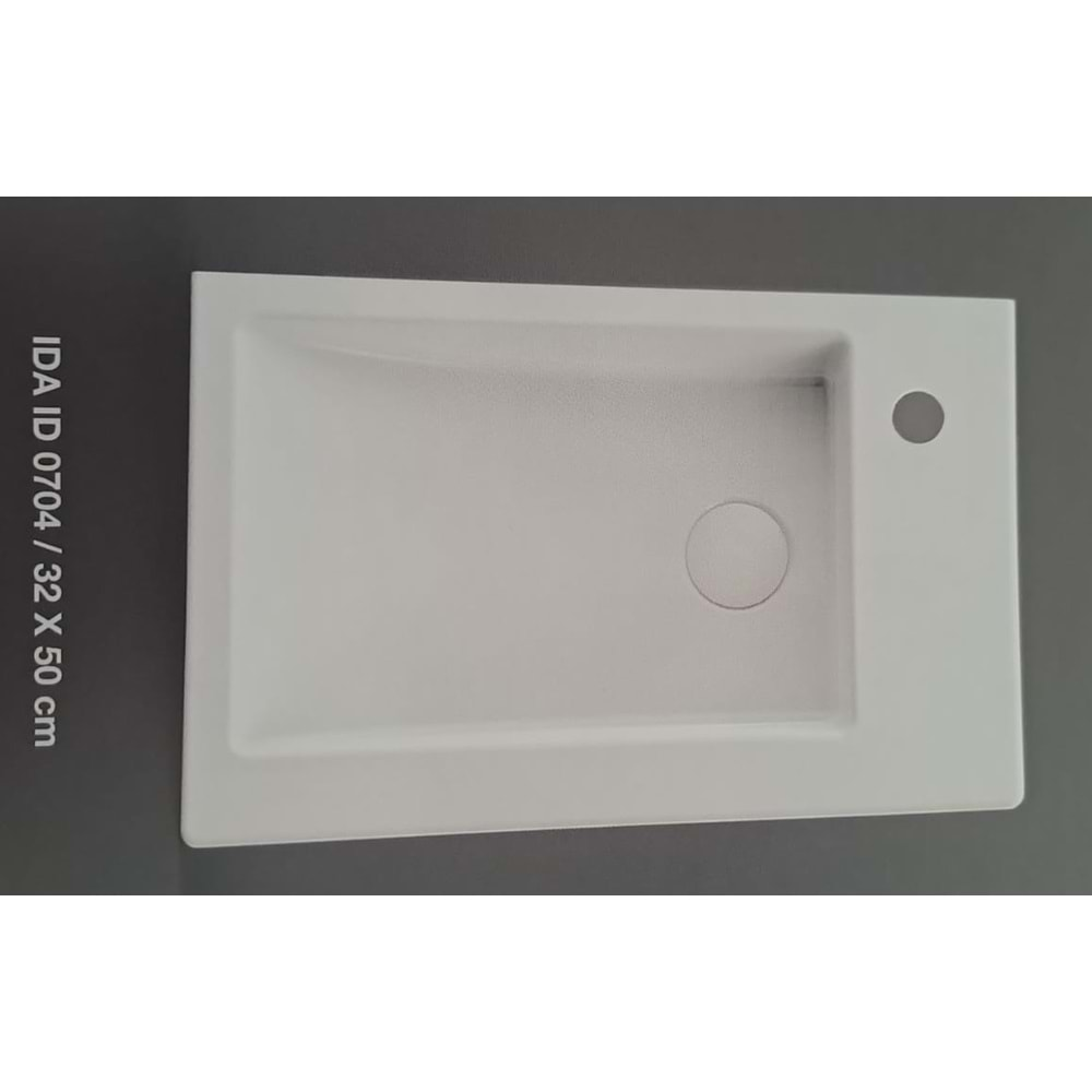 İDA ETEJERLİ LAVABO 32X50cm TURAVİT