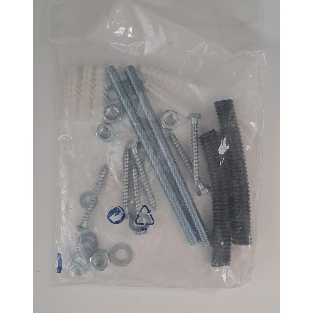 JAPAR PROMİCRO M12x250 SAPLAMA VE MONTAJ VİDA & DÜBEL SETİ