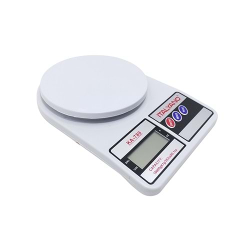 İTALYANO ELEKTRONİK MUTFAK TERAZİSİ / HASSAS TERAZİ ( KA-789 )