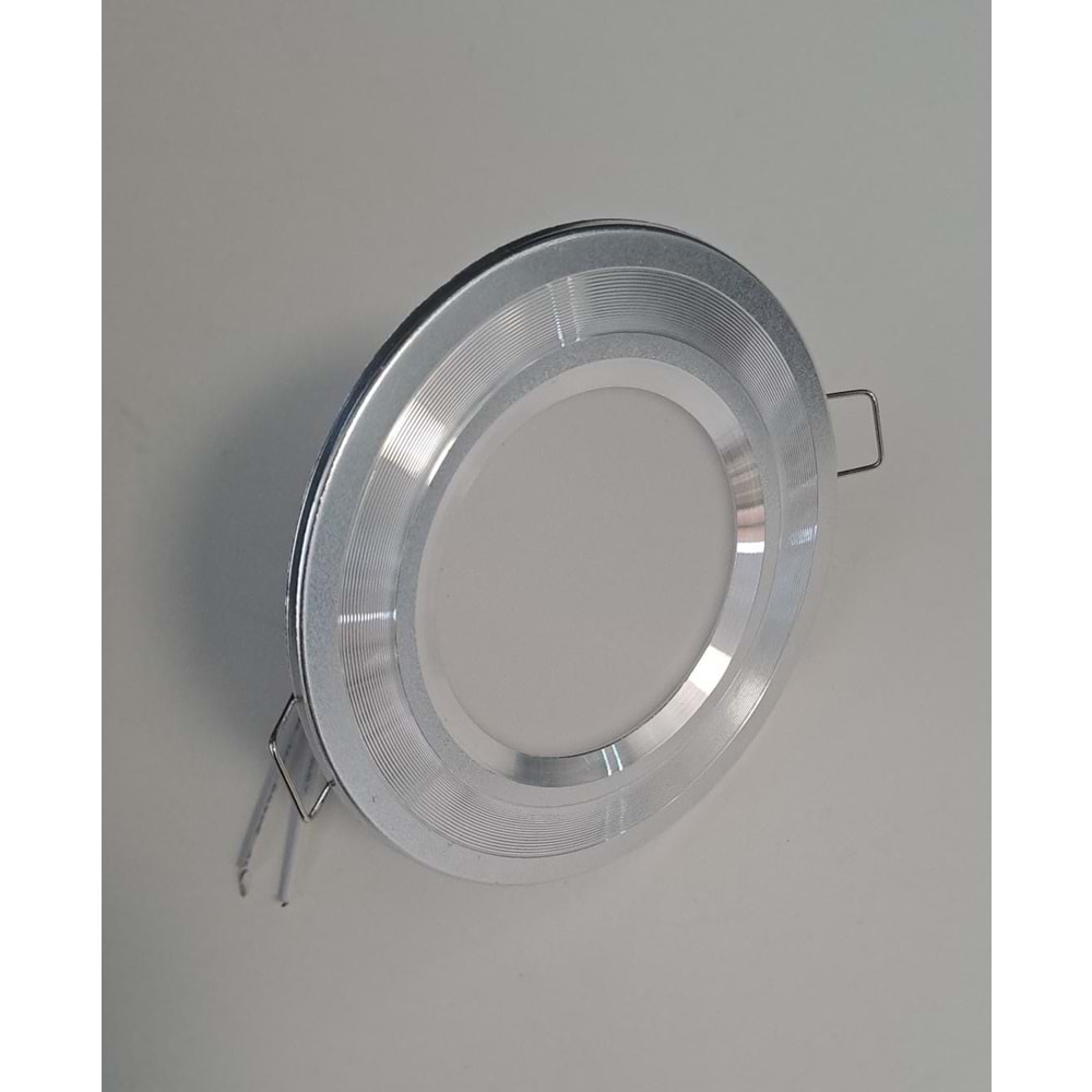 GLOBAL 5 WATT LED SPOT KROM KASA BEYAZ IŞIK 6500K 358LM