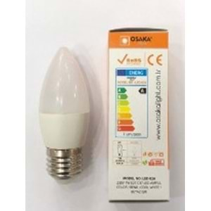 OSAKA E27 DUY BUJİ LED AMPUL 7W 630 LM BEYAZ IŞIK