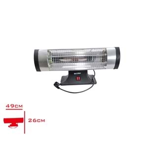 LİDER QUARTZ ISITICI SOBA AYAK ALTI ŞİPŞAK 1600 W