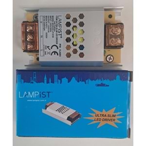 LAMPİST 8.5A ULTRA SLİM LED TRAFOSU 12V IP20