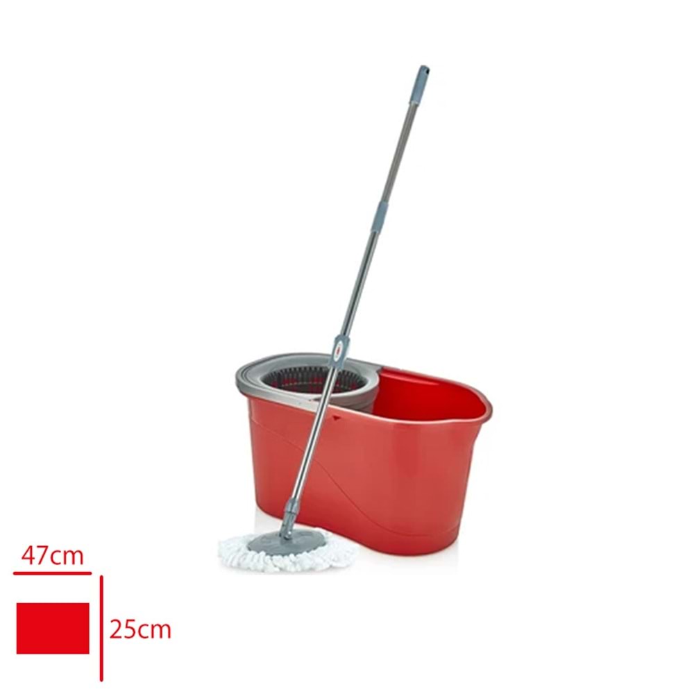 MR. PRATİC MOP SET TEMİZLİK SETİ SMILE DÖNERLİ VİLEDA 16LT.
