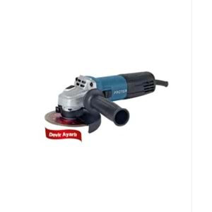 PROTER PA715E AVUÇ TAŞLAMA - ELEKTRONİK HIZ AYARLI - 115mm - 750W