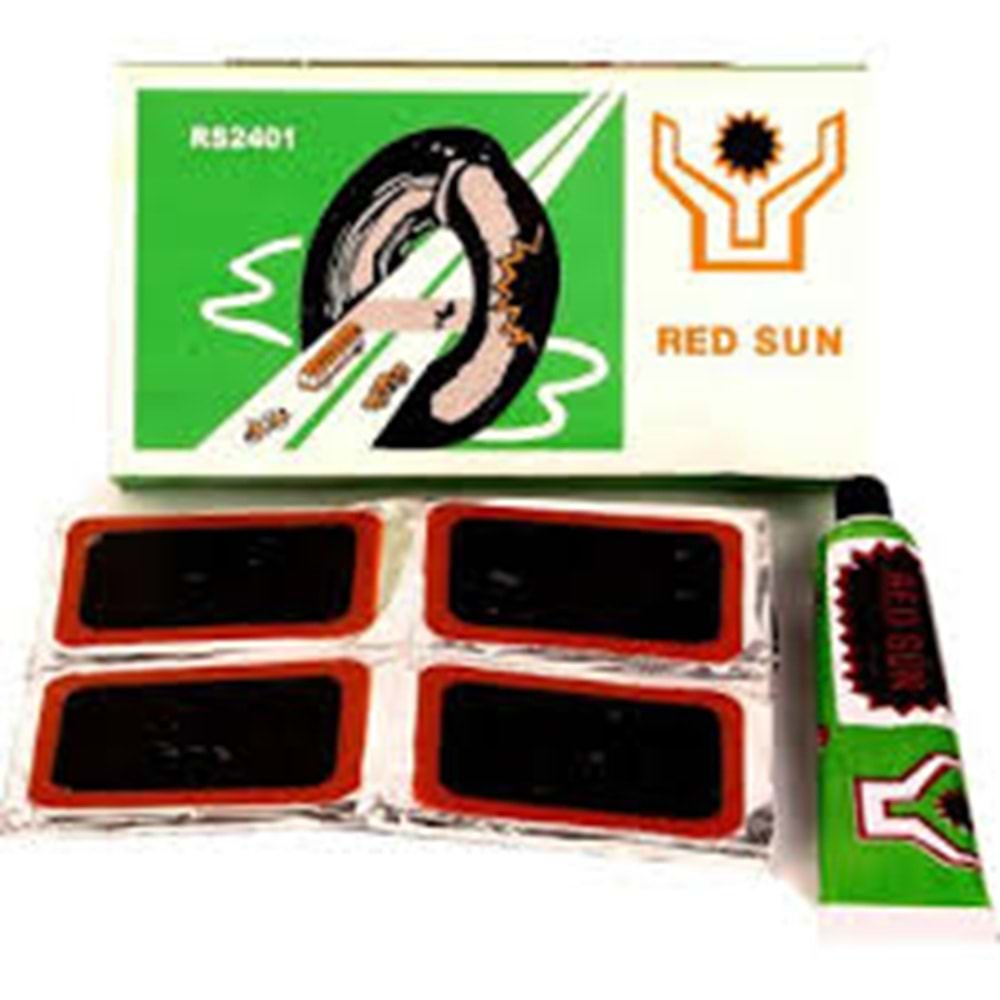 RED SUN BİSİKLET LASTİK YAMASI 24ADET RS2401