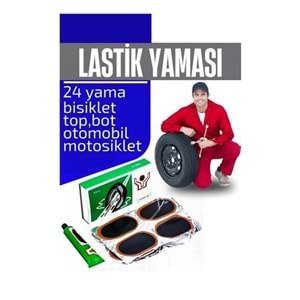 RED SUN BİSİKLET LASTİK YAMASI 24ADET RS2401