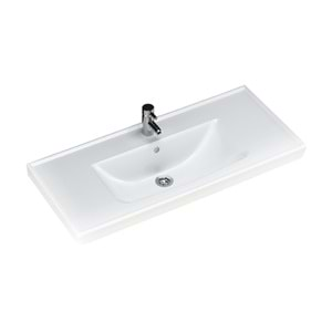 SAFİR ETEJERLİ LAVABO 100cm TURAVİT