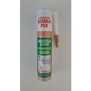 SOMAFIX SE289 GENEL AMAÇLI SİLİKON 280 GR - ANTRASİT GRİ SİLİKON
