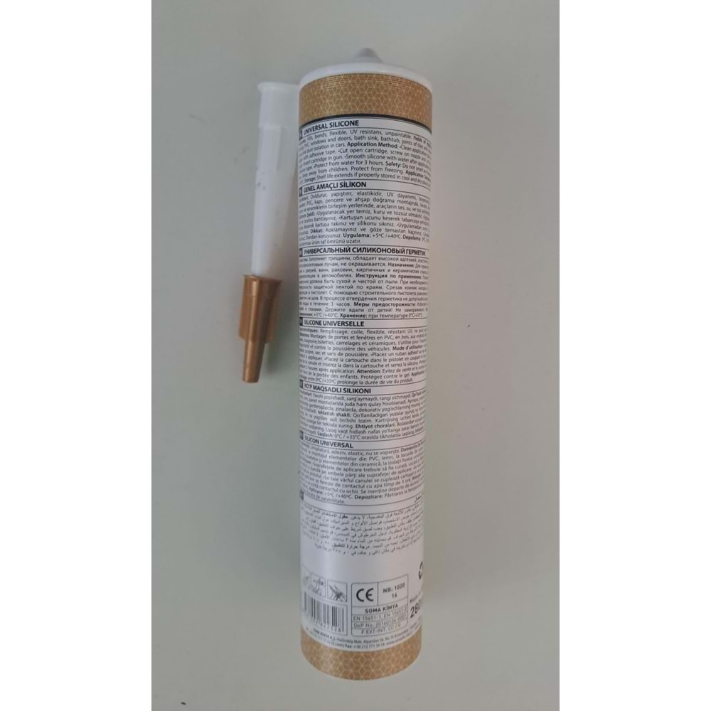 SOMAFIX SE289 GENEL AMAÇLI SİLİKON 280 GR - ANTRASİT GRİ SİLİKON