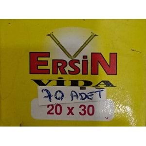 20X30 AĞAÇ VİDASI DÜZ BAŞLI ( 70 ADET )