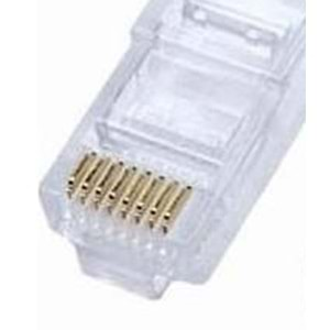 CAT 5 KABLO RJ45 SOKETLİ 1 MT - İNTERNET & MODEM KABLOSU 1 METRE