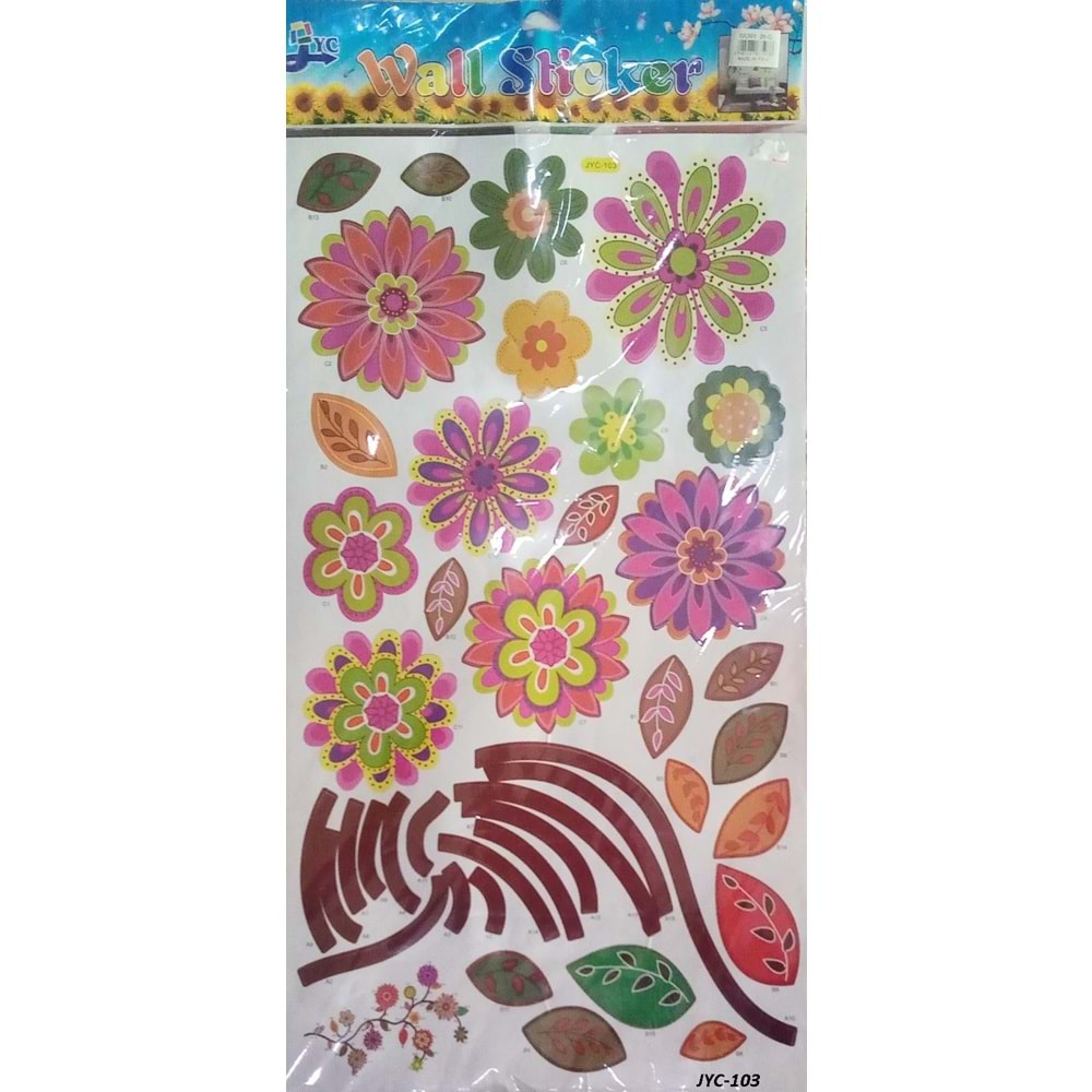 WALL STICKERI BÜYÜK - IVORY 28-G - JYC-103