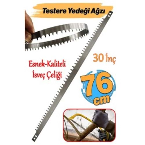 KOLASTAR TESTERE AĞZI 76 cm - KOLASTAR TESTERE KOLU AĞZI 76 cm