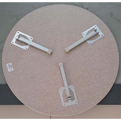 GÜMÜŞLER 70 cm METAL AYAKLI SOFRA