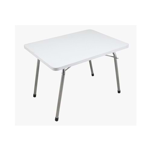 PİKNİK MASASI KATLANIR METAL AYAK BEYAZ ( 44 x 60 cm )