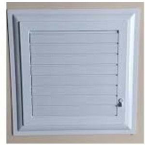 MADE PANJUR PLASTİK MENFEZ 50X50cm