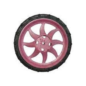 TELLİ PAZAR ARABASI TEKERİ PLASTİK BÜYÜK ( 1 ADET FİYATIDIR )