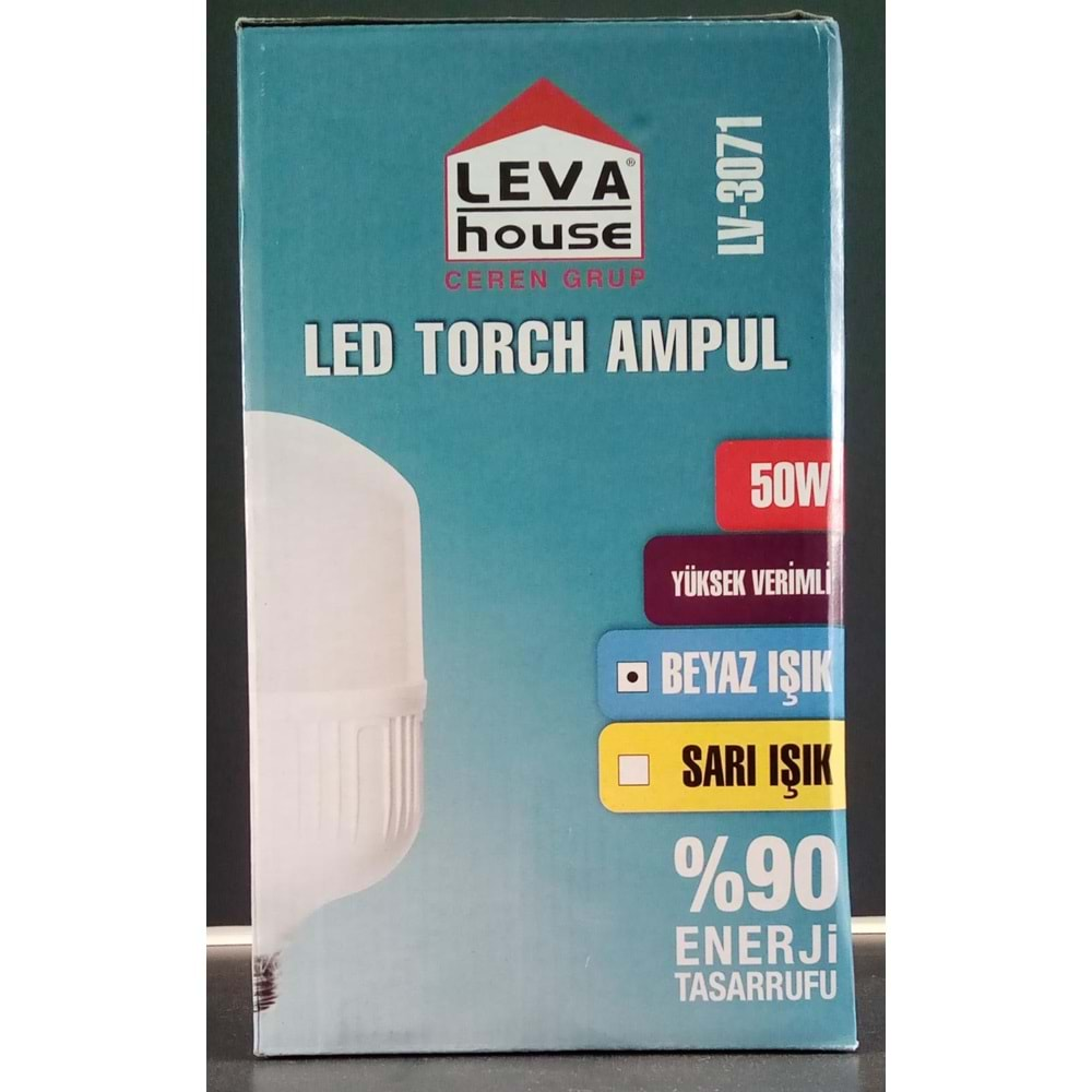 LEVA LED AMPUL TORCH E27 DUY 50 W 4500LM BEYAZ IŞIK